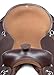 FEED N CARE Western Synthetic Horse Saddle – Lightweight Cordura Padded Seat – Equestrian Saddle for Barrel Racing & Trail Riding – Includes Breast Collar, Headstall & Reins – 10