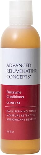ADVANCED REJUVENATING CONCEPTS Acondicionador Fruitzyme  Tónico facial hidratante y suavizante de textura con ácido láctico, para pieles secas,