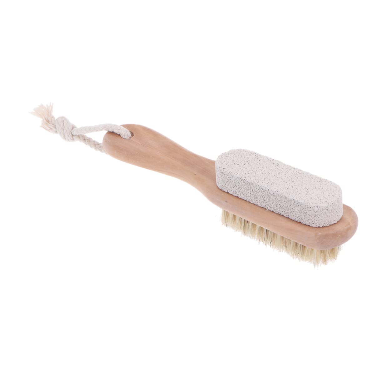 MUSISALY Foot Pumice Bristle Brush Double-Sided Foot File Pumice Stone Tool Remover