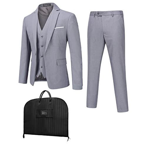 Cloudstyle Anzug Herren Anzüge 4 Teilig Staubbeutel Herrenanzug Business...