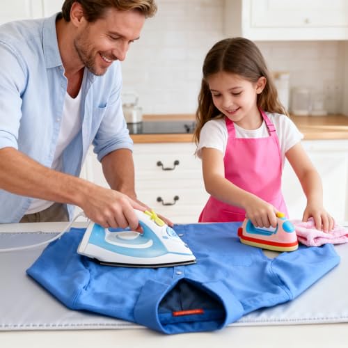 BüGelmatte 48 X 85cm, BüGelunterlage FüR Tisch Verdickt Doppelseitig Einsetzbar, Tragbar Und Faltbar BüGeldecke FüR Tisch, Zum DampfbüGeln Auf Dem Schreibtisch Und Im Bett