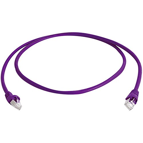 Telegärtner Câble de raccordement réseau informatique RJ45 L00002A0195 CAT 6a S/FTP violet 3.00 m