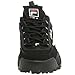 Fila Youth Disruptor II Sneaker,Black/White/VinRed,4 M Big Kid
