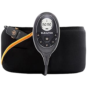 Elealtch Abdominal Muscle Belt ABS Workout 24″-47″ AB Stimulator