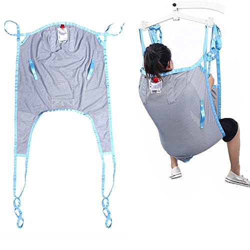 Eslinga para aseo, cabestrillo para elevador, malla de cuerpo completo, eslinga de elevación de pacientes, soporte universal de cuerpo completo para enfermería bariátrica, cuidador, ancianos