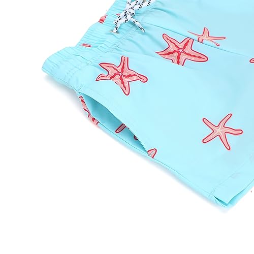 Image of American Trends Boys Swim Trunks Toddler Swim Shorts Bathing Suit Kids Swimsuit Youth Swimwear