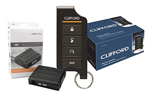 Clifford 4606X Remote Start System Bundled with + (1) DB3 Bypass Module (Renewed)