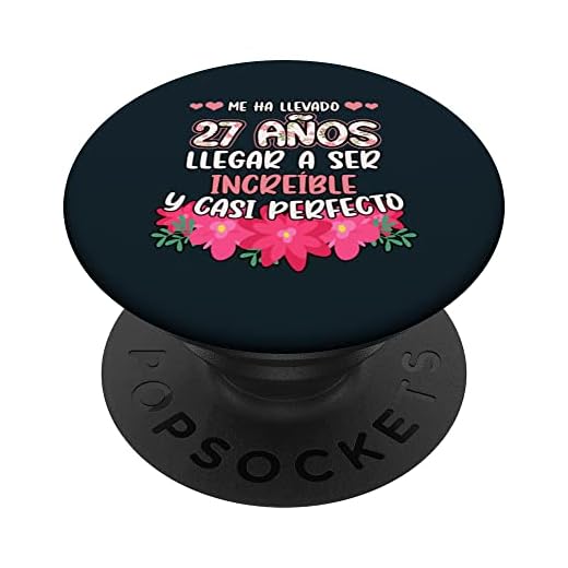 Me ha llevado 27 Años 27 Cumpleaños PopSockets PopGrip Intercambiable