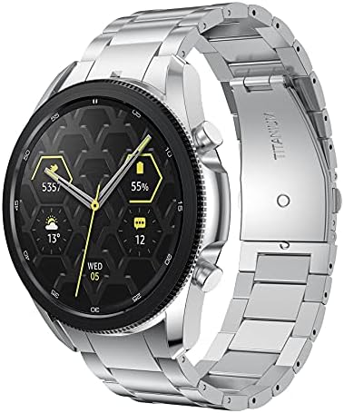 Amazon Com Ldfas Titanium Band Compatible For Galaxy Watch 3 45mm Bands 22mm Titanium Metal Watch Strap Compatible For Samsung Galaxy Watch 3 45mm 46mm Gear S3 Frontier Classic Smartwatch Black Cell Phones Amazon Com Ldfas Titanium Band Compatible For Galaxy Watch 3 45mm Bands 22mm Titanium Metal Watch Strap Compatible For Samsung Galaxy Watch 3 45mm 46mm Gear S3 Frontier Classic Smartwatch Black Cell Phones