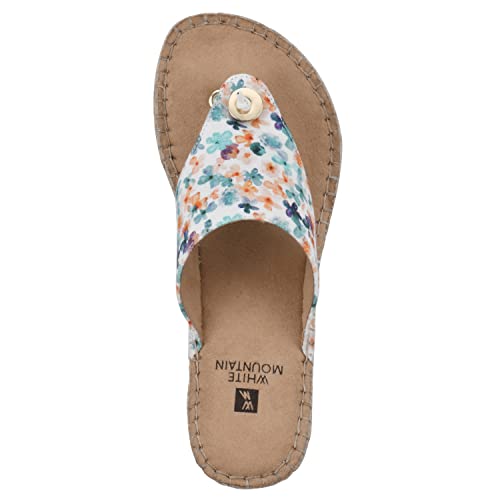 Image of WHITE MOUNTAIN Women's Beachball Espadrille Wedge Sandal