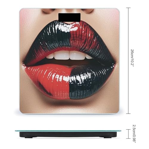Báscula digital de baño con plataforma de vidrio templado miniatura 2