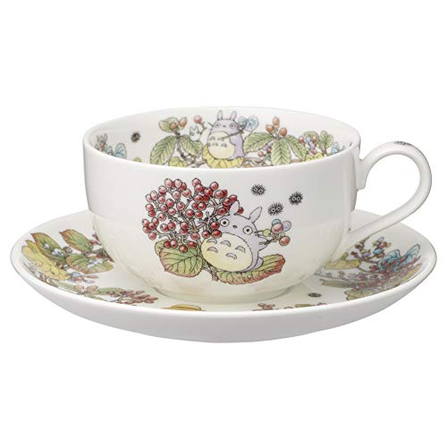 Noritake Studio Ghibli My Neighbor Totoro Special Collection Milk tea Cup & Saucer set Bone China 4660-5