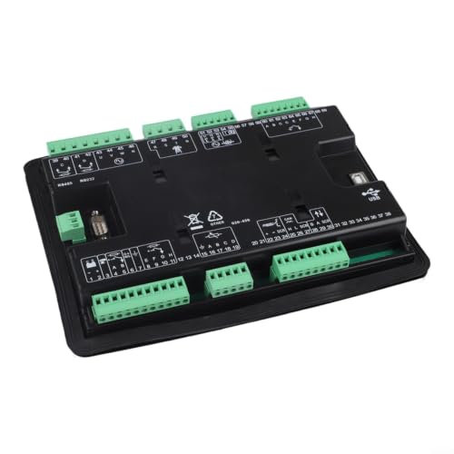 Panel de control DSE7320 con supervisión del motor y funciones de protección LCD 8