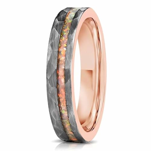 Hokygoky Jewelry 6mm �Ɩډ��H���[�Y�S�[���h�^���O�X�e�������O �N���V�b�N�t�@�C�A�z���C�g�I�p�[�� �E�F�f�B���O����M�t�g�����O �����p, 15.5, �Y���^���O�X�e��, �W�F���X�g�[���Ȃ�