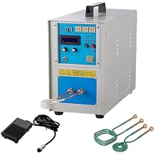 15kw High Frequency Induction Heater Furnace Grade Electromagnetic Induction Furnace,for Metal Melting,Forging,Welding & Annealing,Suitable for Heavy-Duty Metal Processing