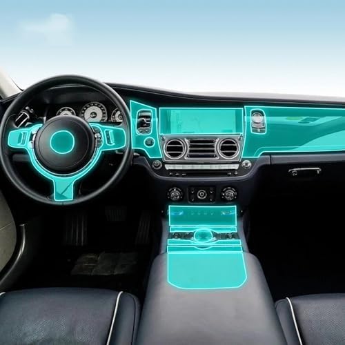 Protection console centrale voiture contre rayures film TPU Rolls-Royce