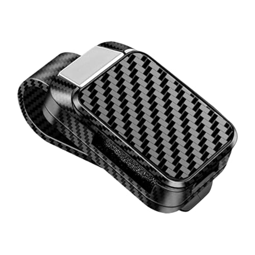Support de lunettes de soleil à clip pour pare-soleil de voiture – Organisateur de lunettes de soleil multifonctionnel – Accessoires de voiture, voiture, voyage, papa, maman, cadeau