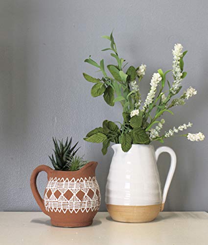 Adobe Clay Inspired Pitcher Vase #TOP1