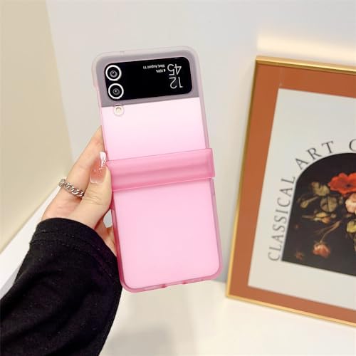 Coque Galaxy Z Flip 4 rose pliable pour une utilisation nomade