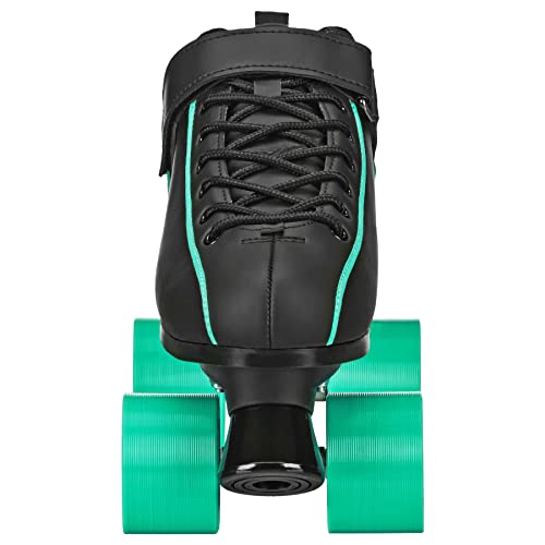 Pacer GTX 500 Performance Speed Roller Skates Black/Teal Size M9/W10