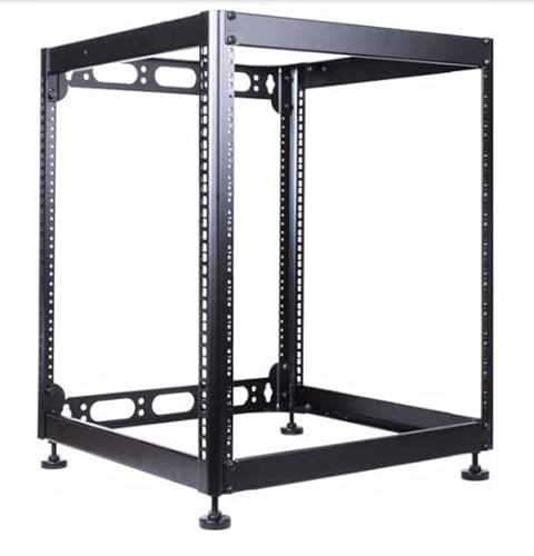 AVARRO NX-CRS14U 14 Unit Modular Skeleton Rack, Steel Construction, Modular-Stackable