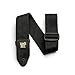 Ernie Ball Seatbelt Webbing Guitar Strap, Black (P04139)