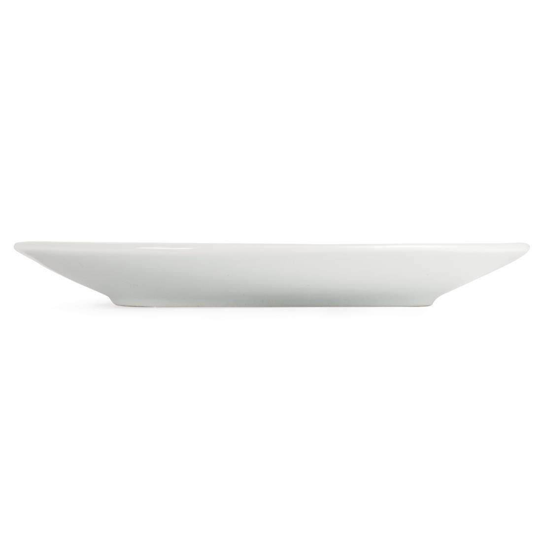 Olympia Whiteware Assiettes Coupe Rondes en Porcelaine Blanche 150mm - Empilable et Résistant au Lave Vaisselle - Paquet de 12
