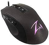 ZM-GM7. Zalman ZM-GM7 - Ratón (Mano Derecha, Blue LED, USB, 12000 dpi, 0,2 ms, Negro)