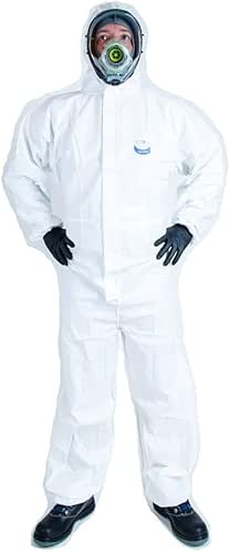 TEAM WORK Buzo desechable Tipo 5 y 6 Cat.III EN14126