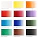 ARTEZA Acrylic Gouache Paint, Acrylic Paint Set of 12 Colors, Matte Finish, 22ml/0.74 oz Gouache Paint Tubes