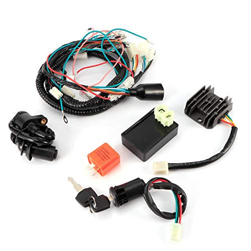 Kit de ignição, kit de arnês para chaves de arreio elétrico, 1 conjunto de interruptor de ignição el