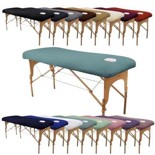 Vivezen - Drap Housse de Protection en éponge pour Table de Massage - Plusieurs Coloris