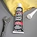 ABRO RTV Silicone Sealant and Gasket Maker: Up to 500 Degree F Heat, High Temp Silicone Sealant/Head Gasket Sealant, 1.5 oz/42.5g Tube - Black