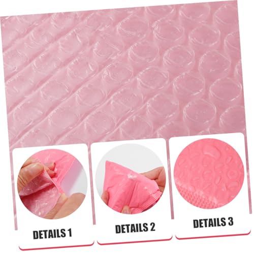 Pochettes matelassées bulles rose pour expédition de vos commandes Etsy - 7