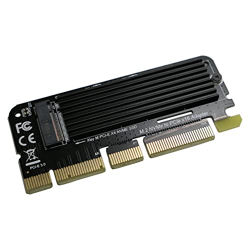 NVMe PCIe Adattatore con Dissipatore di Calore