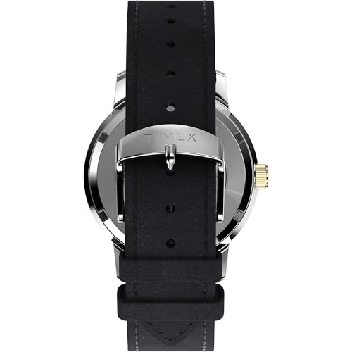 Image of TIMEX Marlin Black Round Dial Mechanical Automatic Men Watch - TWEG26711