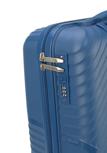Mala de Viagem de Bordo Polipropileno - Polo King (Azul)