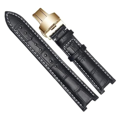 Bracelet de montre en cuir pour remplacer un cadran cranté GC