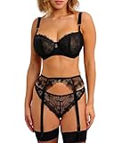 Freya Women's Fascinate Suspender, Black, S