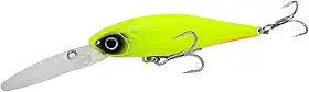 Isca Artificial Yara Deep Shad 6,5cm 6,2g Verde Limão