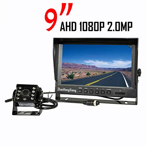 Upgraded Vehicle Backup Rear View Car Truck Camera and DVR Monitor System,IP69 Waterproof