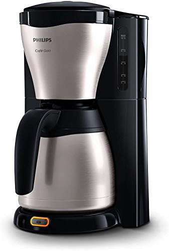 HD7697/90 Intense Filter-Kaffeemaschine, Aroma-Wahlfunktion, schwarz/edelstahl
