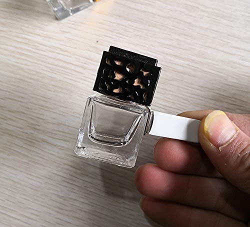 3 Pcs Car Air Freshener Vent Clip Essential Oil Diffuser Vent Clip Empty Glass Bottle With Clip Car Air Vent Fragrance Aromatherapy Scented Diffuser Bottle Auto Ornament Decors (Hollow Out) #TOP6