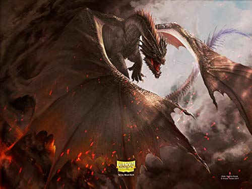 Image of Dragon Shield - Standard Perfect Fit Sealable Sleeves (100 Sleeves) - Smoke