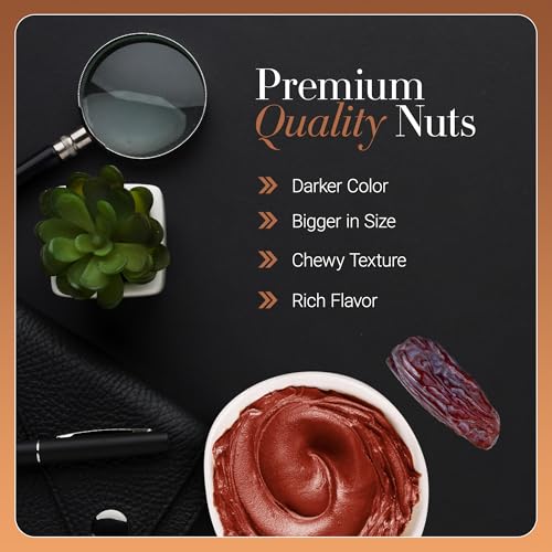 Image of Nutraj Anmol Medjool Dates 500G | Khajoor | Khajur | Jumbo Size | Dry fruits | Nuts | Grocery Items