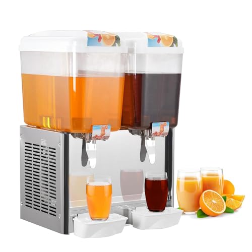 Iced Tea Dispenser White/Black 3 gal