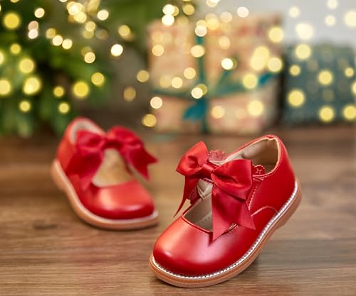 Image of Otter MOMO Toddler /Little Girls Mary Jane Slip-on School Uniform Party Dress Shoes