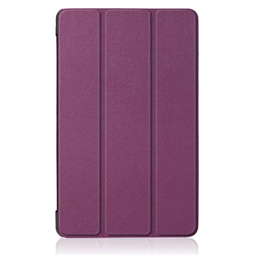 Zhouzl Fundas para Tablet PC Funda de Cuero con Textura Horizontal Custer para Xiaomi Mi Pad 4 Plus de 10.1 Pulgadas, con Soporte para Tres Pliegues y función de Reposo/Reposo Fundas para Tablet PC