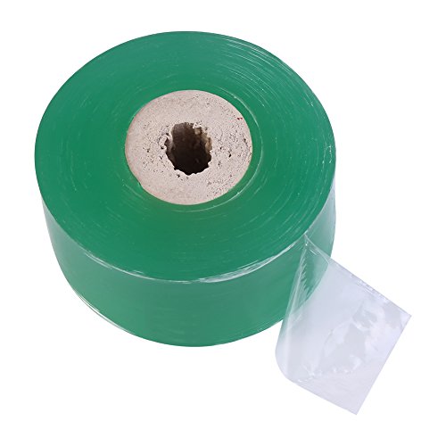 Cinta De Injerto, Película De Injerto Biodegradable Película De Floristería Transparente Estirable Barrera De Humedad Cinta De Injerto Para Jardín Vivero Plántulas De árboles Flores, 100M X 2.5 CM