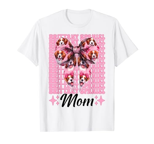 Brittany Spaniel Mom Dog Mama ��̓� �R�P�b�g ���{�� T�V���c